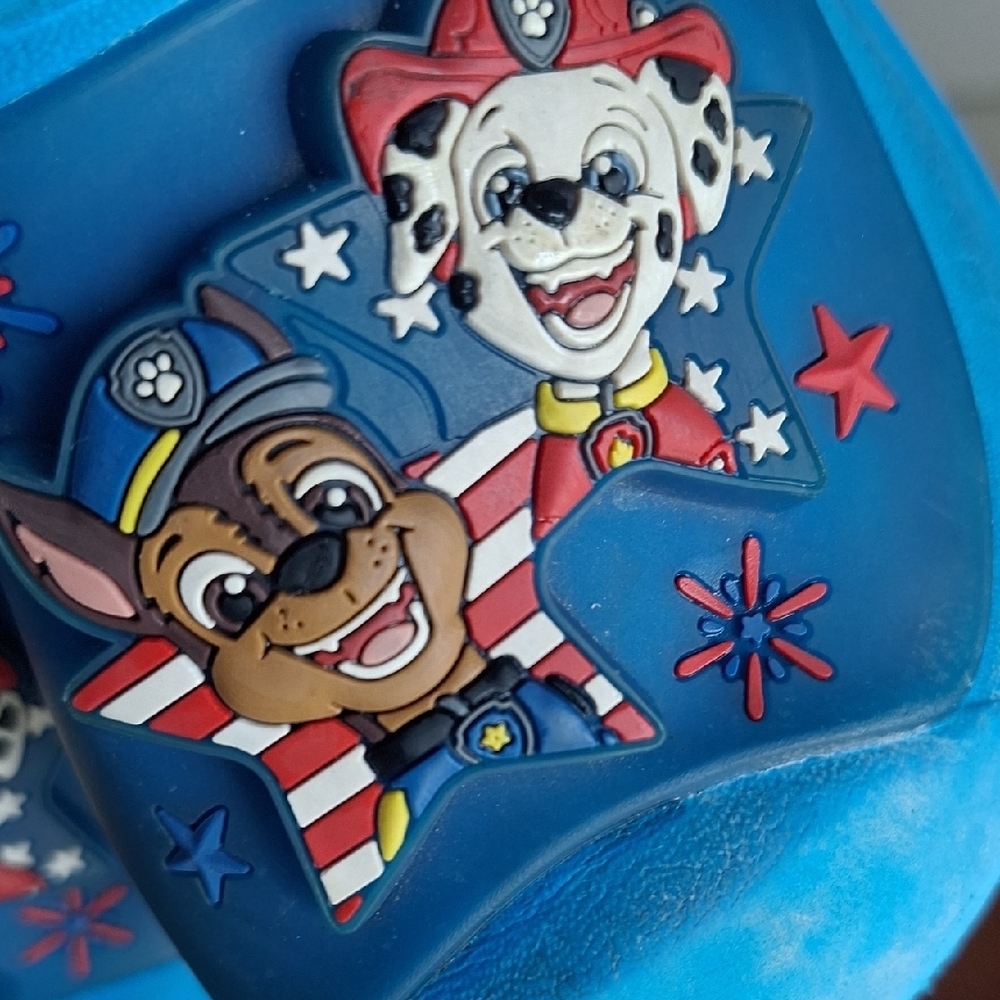 Paw Patrol Kids Navy and Light Blue Sandals and Clogs - Picture 6 of 9